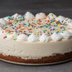 Birthday Cake Bottom Cheesecake