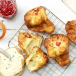 Popovers With Strawberry Compote