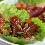 Best Ever Korean Grilled Chicken Breast Lettuce Wraps