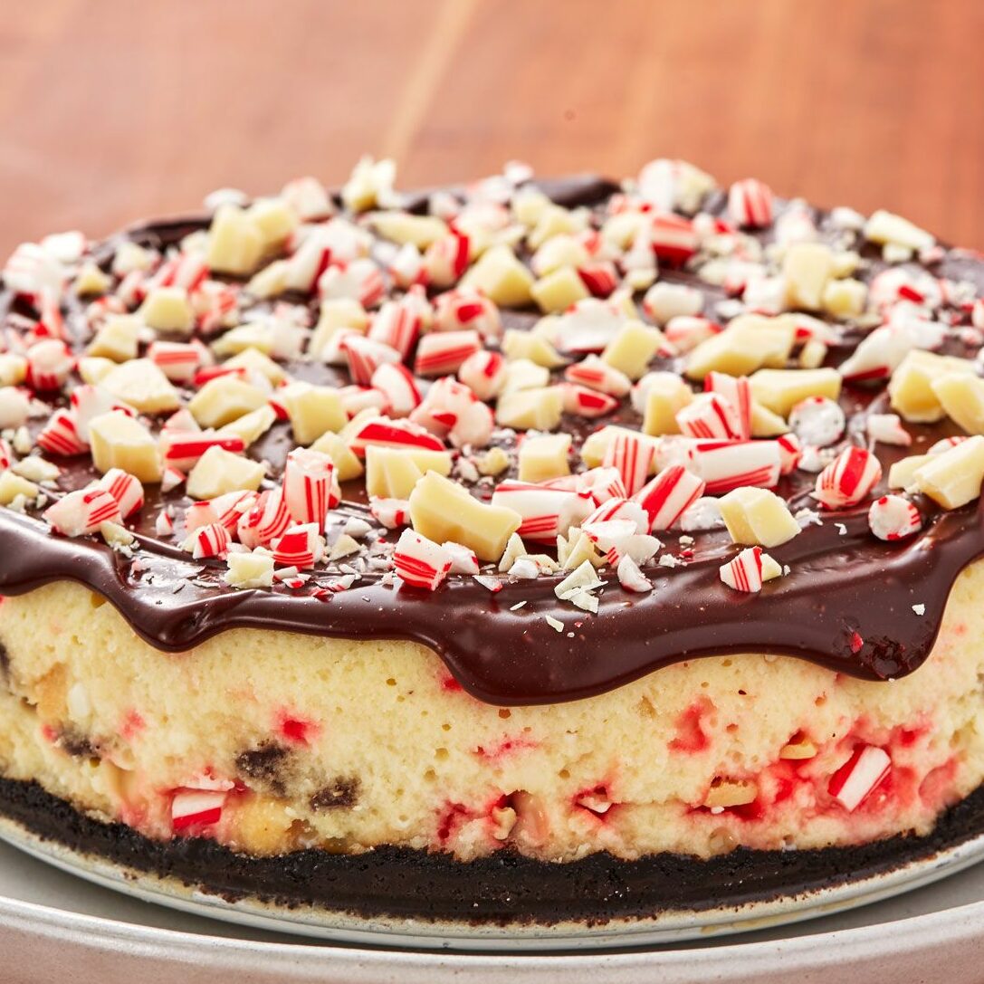 Chocolate Peppermint Cheesecake - 5* trending recipes with videos