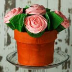 Flower Pot ‘box’ Cake