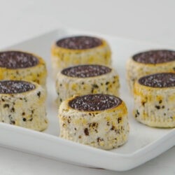 Upside-Down Mini Oreo Cheesecakes