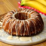 Candied Bacon and Banana Bundt Cake