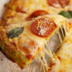 Gluten-Free Broccoli-Crust Pizza Recipe