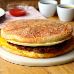 Giant Sausage & Egg McMuffin