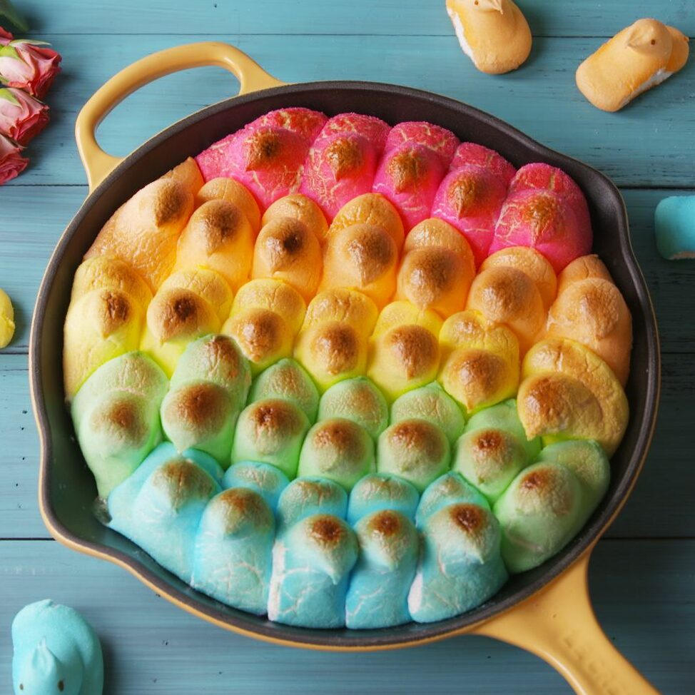 Peeps Skillet S'mores - 5* trending recipes with videos