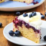 Lemon Blueberry Upside Down Cake