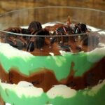 St Patrick’s Day Brownie Trifle