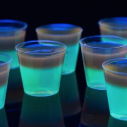 Glowing Jell-O Shots