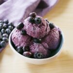 Blueberry No-Churn Ice Cream
