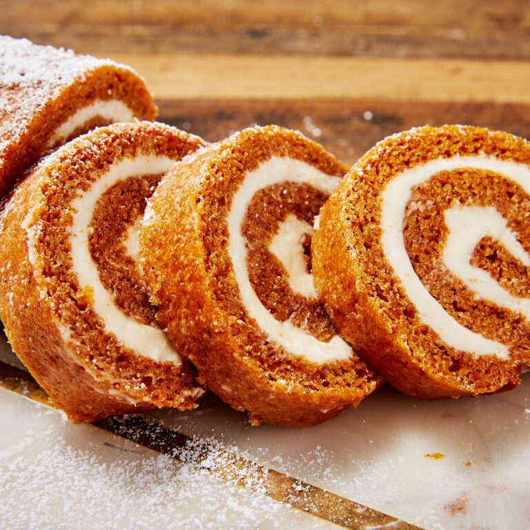 Pumpkin Cheesecake Roll Recipe