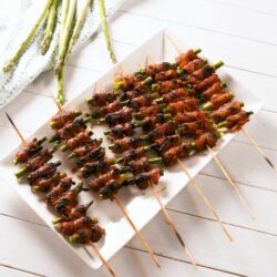 Bacon-Wrapped Asparagus Skewers