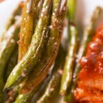 Balsamic Parm Roasted Green Beans