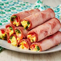 Ham & Cheese Breakfast Roll-Ups