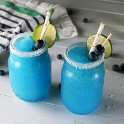 Frozen Blue Moscato Margaritas