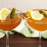 Pickle Juice Whiskey Sours