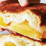 Peaches & Brie Grilled Cheese