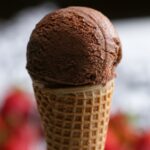Vegan Aquafaba Chocolate Ice Cream