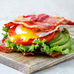 Bacon Weave Breakfast Sandwich