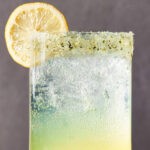 Spiked Sparkling Basil Lemonade