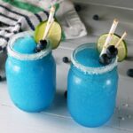 Frozen Blue Moscato Margaritas