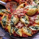 Stuffed Shells With Spinach