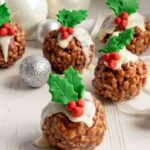 How to make Rice Krispie Christmas Puddings