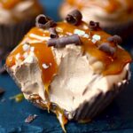 Salted Caramel Chocolate Mousse Cups