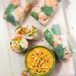 Summer Rolls With Peanut Dipping Sauce