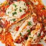 Sesame Seed-Crusted Chicken Parm