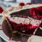 Chocolate Raspberry Cream Pie (Canada Pie)