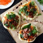 Spicy Lamb Buns w/ Honey Soy Drizzle