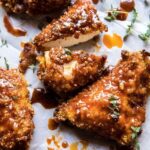 Oven Fried Southern Hot Honey Chicken