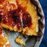 Brûléed Bourbon-Maple Pumpkin Pie