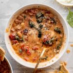 Fire Roasted White Bean Soup